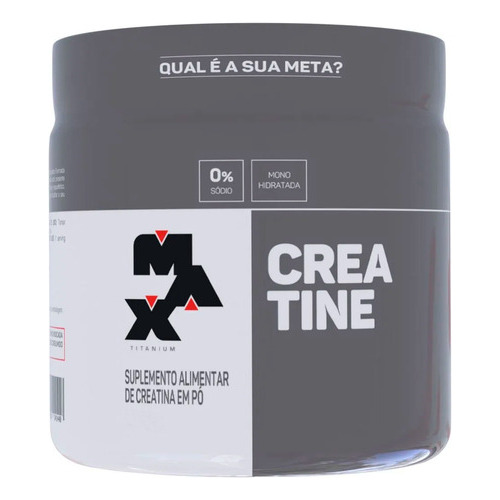 Suplemento Academia Creatina Max Titanium Em Pó Pote 150g Creatina Sem Sabor Suplemento Academia Creatina Max Titanium Em Pó Pote 150g Creatina Sem Sabor