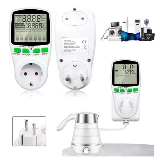 Medidor Watts Calcula Gastos Consumo Electricidad