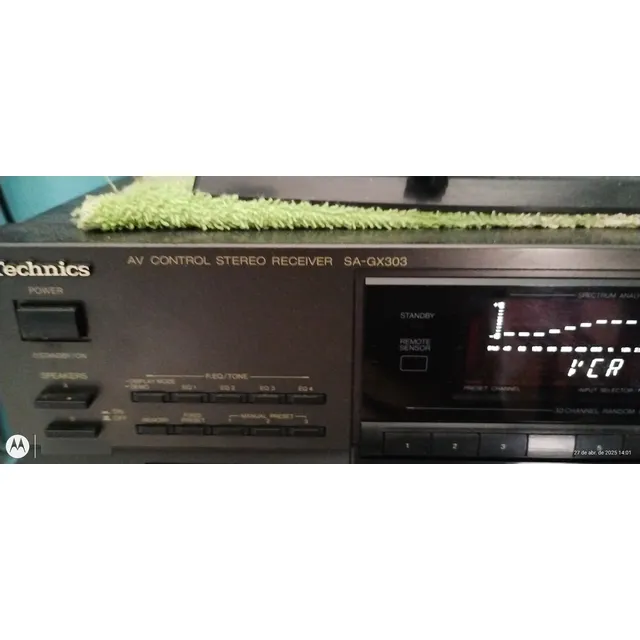 Sintoamplificador Technics Sa Gx 303