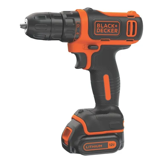 Taladro Black & Decker 3/8 Portátil De Litio 20v Liviano 