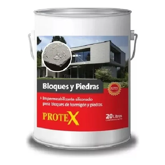 Protex Bloques Y Piedras X 20l Hidrorrepelente
