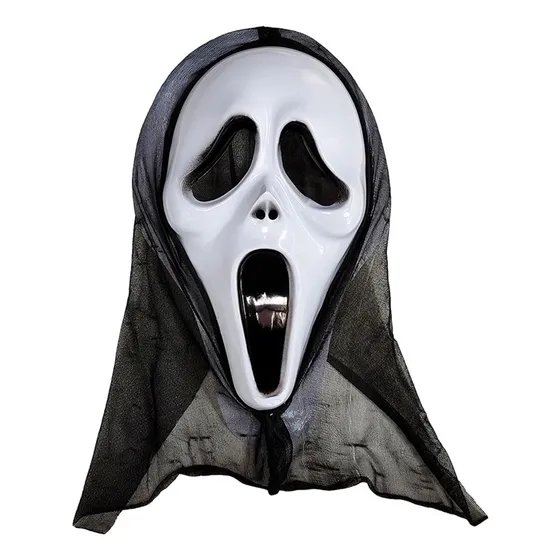 Mascara Scream Terror Para Halloween Disfraz Eventos Mz77