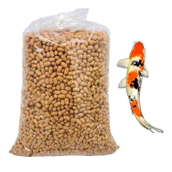 Comida Grossa Para Peixes Carpas Kinguios Ck3 Polinutri 1kg
