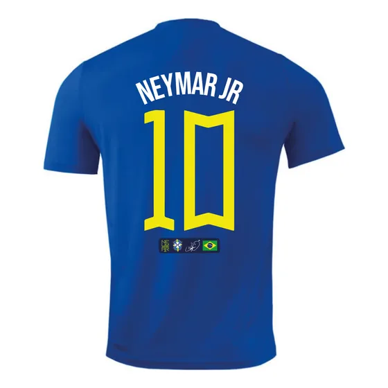 Camiseta Neymar Jr 10 Brasil Firmada Conmemorativa
