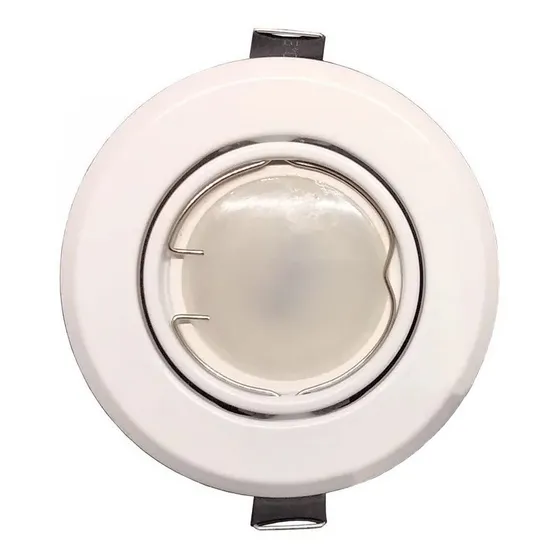Spot Embutir Con Lampara Dicroica Led 7w 220v Blanco