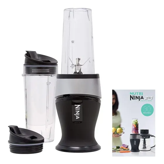 Licuadora Personal Ninja Qb3001ss 700 W + 2 Vasos 16 Oz Color