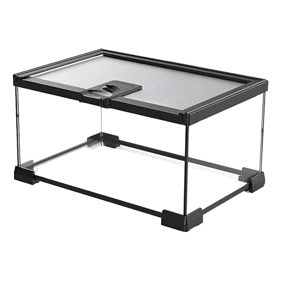 Maxxi Terrario Vidro Para Repteis ( 50 X 30 X 25 Cm ) Mt-50 127/220v