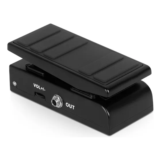 Pedal De Efeito M-vave Standard Wah Pedal De Volume Ativo Cor Preto