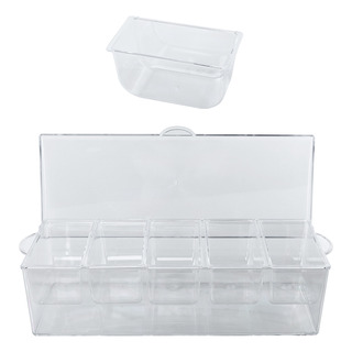 Servidor De Condimentos Refrigerado, Bandeja De Guarnición T Servidor De Condimentos Refrigerado, Bandeja De Guarnición T