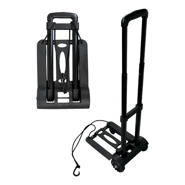 Carrito Coche Plegable De Carga Cajas Compras Agua Gas 25 Kg