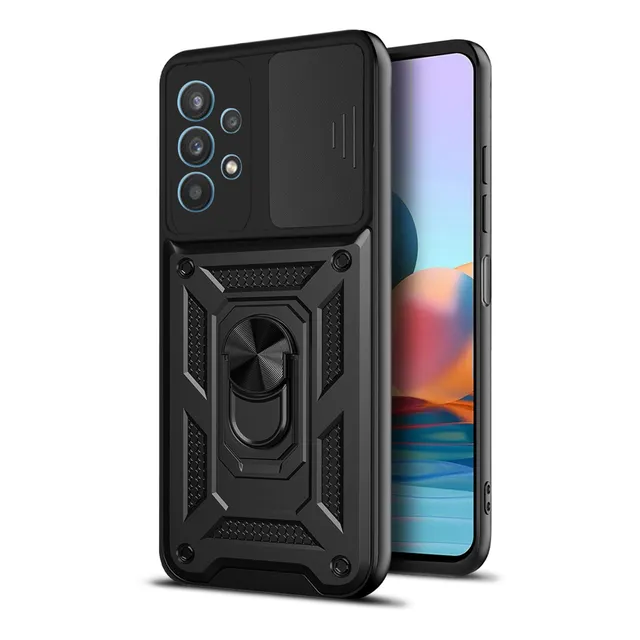 Funda Estuche Antichoque Ultra Reforzado Con Protector De Cámara Para Samsung ( Note / A / S / M )