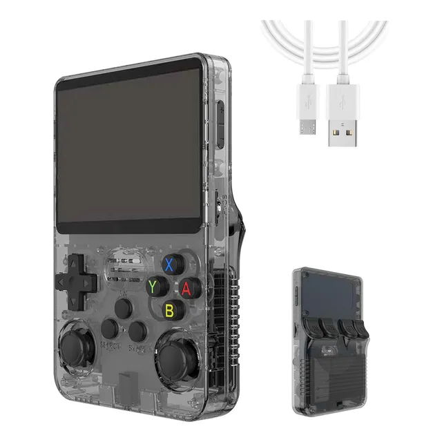 Consola R36s Pro Retro Portátil 64g Tela Ips C Película