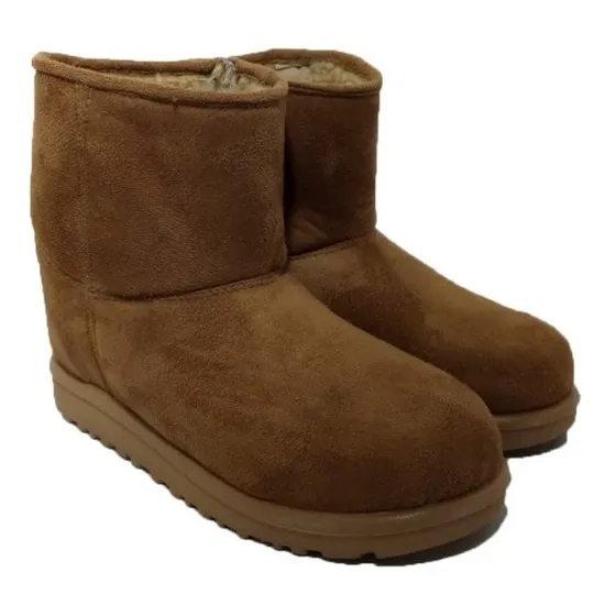 Bota Pantubota Mujer Peluche Interno Corta  Invierno Pantu 2