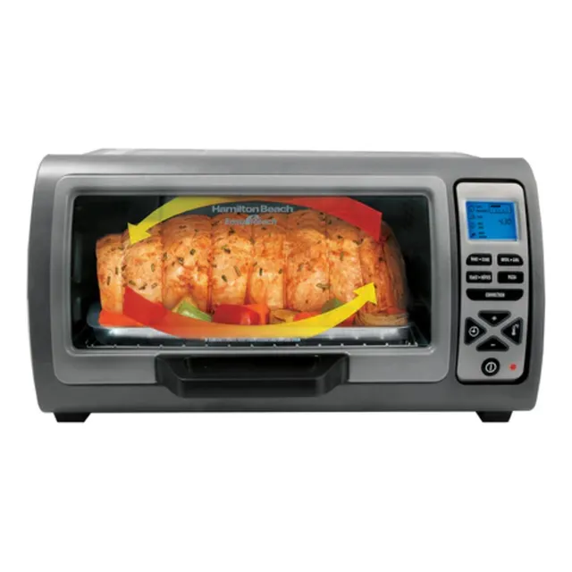 Horno Tostador De Conveccion Hamilton Beach 6 Rebanadas