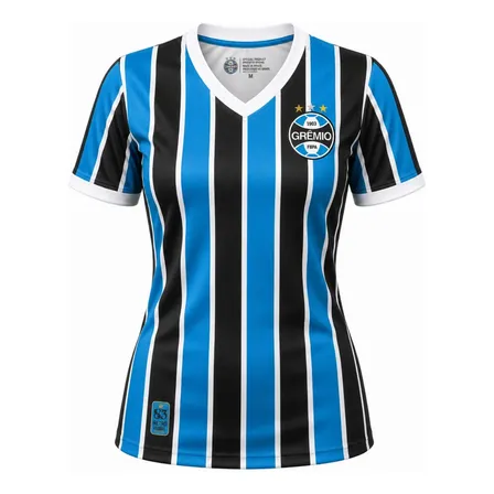 Camisa Grêmio Retro Mundial 1983 Feminina Original