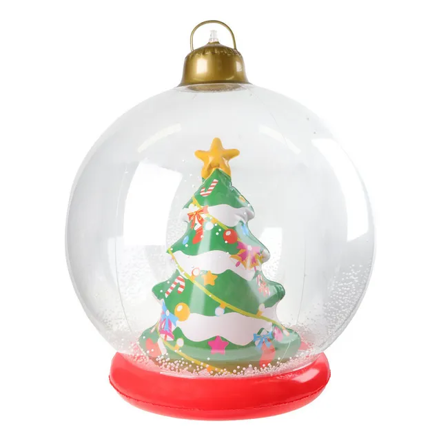 Mxg-jj Adorno Inflable Para Fiesta De Navidad Con Luz