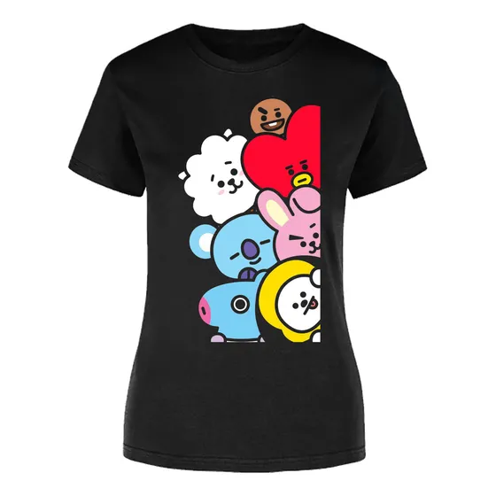 Playera Mujer Bt21 K-pop Moda Bts Dama