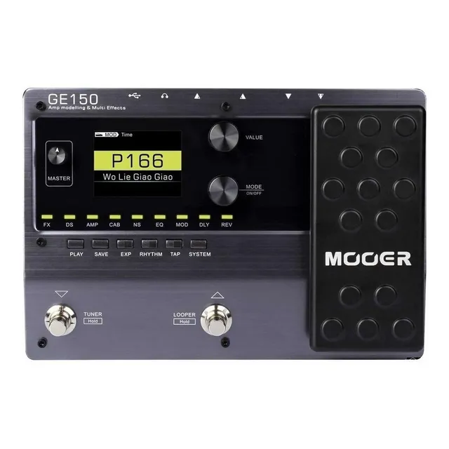 Pedal de efecto Mooer GE150 negro