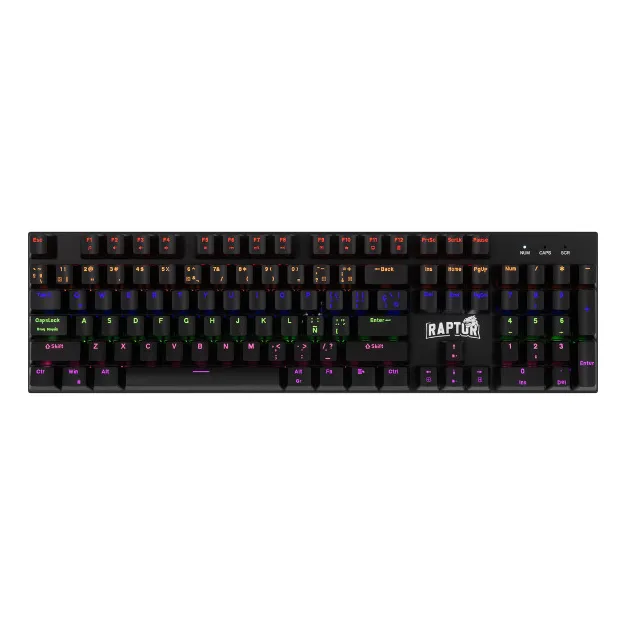 Teclado Mecanico Retroiluminado Switch Red Outemu Raptor 104