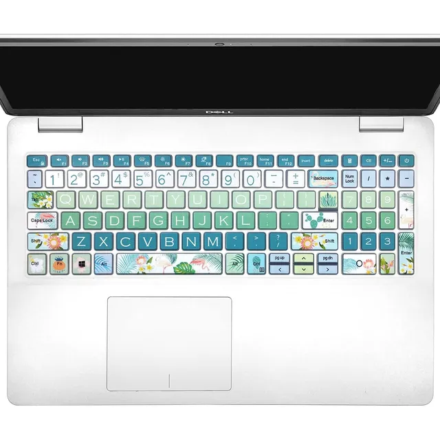 Protector De Teclado Verde Sanfulin Para Dell Inspiron 15