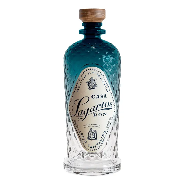 Ron Casa Lagartos Añejo Cristalino 750 Ml