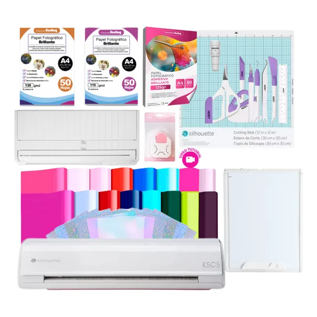 Kit Silhouette Cameo5 + Tapete K5c5