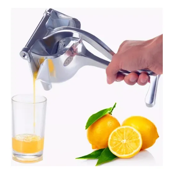 Exprimidor De Limon Y Naranjas Manual En Aluminio