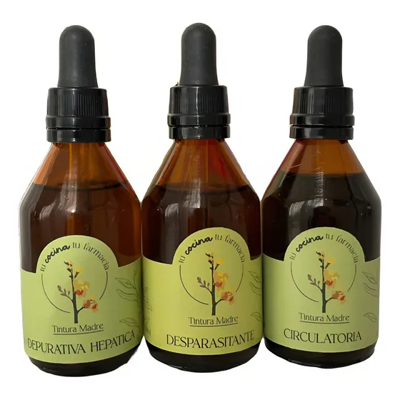Tintura Madre Detox Piel Kit Depurativo De Piel X 60cc