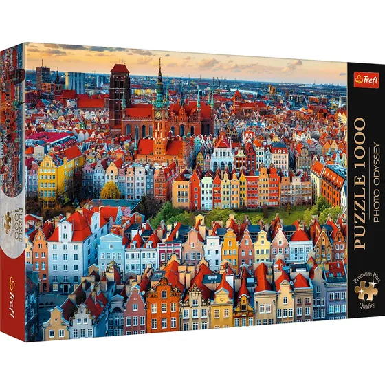 Rompecabezas Puzzle 1000 Piezas Trefl Gdansk Polonia 10856