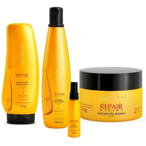 Kit Repair System Aneethun Com Óleo Repair Profissional