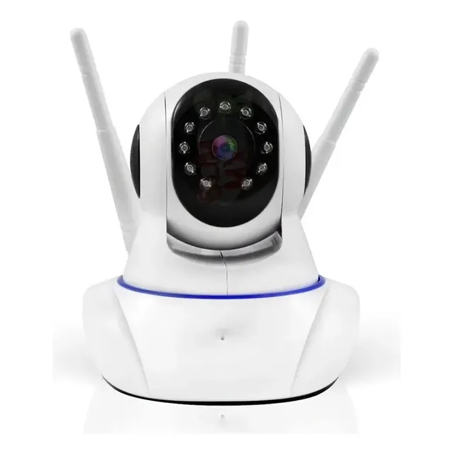 Camara Seguridad Ip Interior Con 3 Antena Wifi Ipc- I 102