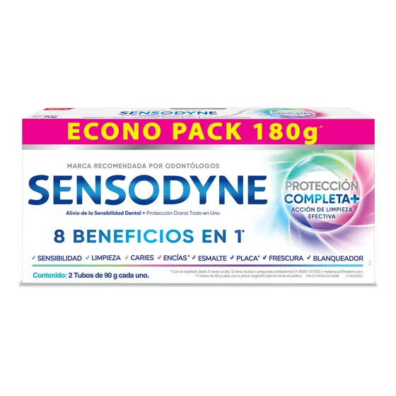 Sensodyne Protección Completa Econopack 180gr