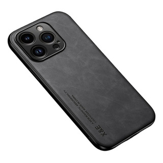 Funda Trasera De Piel For iPhone Con Soporte Magnético, Funda De Lujo For iPhone 15 Pro Max Funda Trasera De Piel For iPhone Con Soporte Magnético, Funda De Lujo For iPhone 15 Pro Max