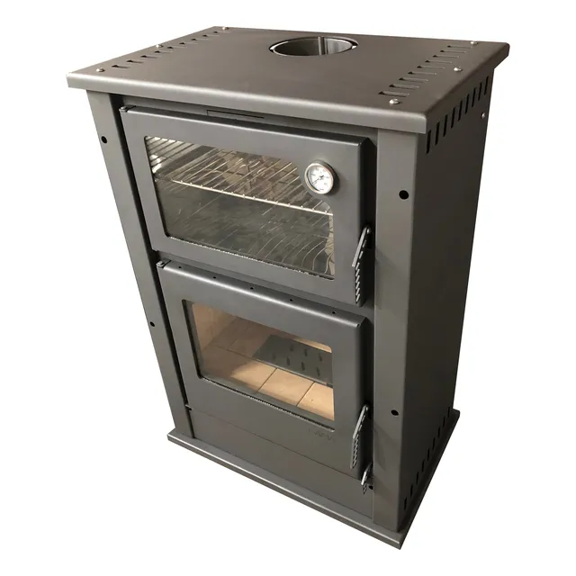Estufa Calefactor Salamandra Con Horno Gaudin Vouga