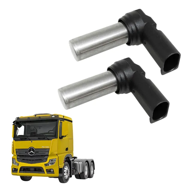 Kit 2 Sensor Rotação Eixo Comando Mb Axor Atego Actros