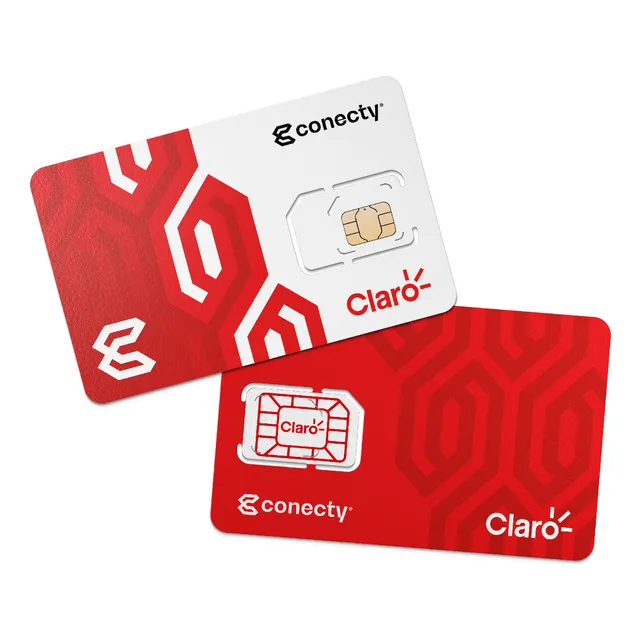 Chip M2m Claro + Plataforma Conecty Iot