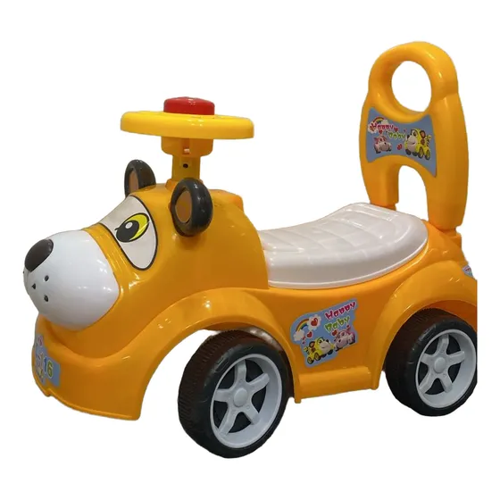 Coche Corre Pasillo De Animales Con Volante Luces Y Sonidos
