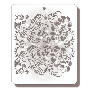 Plantilla Stencil Flores 197 Para Manualidades Plantilla Stencil Flores 197 Para Manualidades