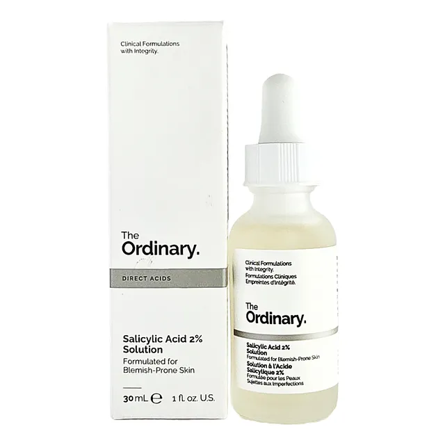 The Ordinary Salicylic Acid 2% Solution Serum Salicílico Tipo de piel con tendencia acneica