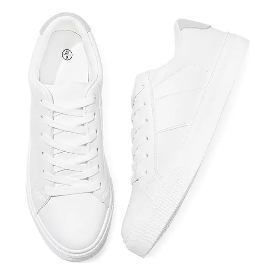 Zapatos Casuales Blancos Unisex