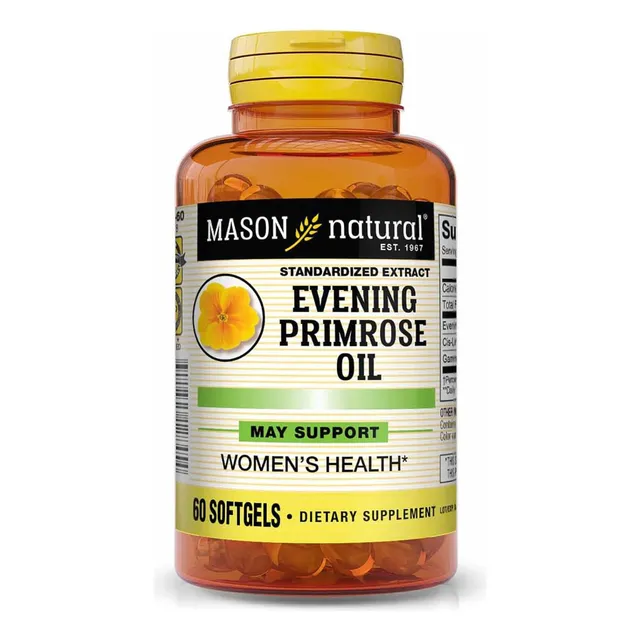 Aceite De Onagra Mason Natural 60 Cápsulas Blandas