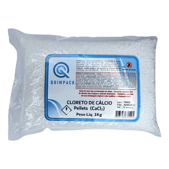 1 Kg De Cloreto De Calcio - Anti Mofo - Bolinhas Granuladas