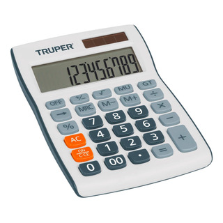 Calculadora De Escritorio Funciones Basicas Truper 60481 Calculadora De Escritorio Funciones Basicas Truper 60481