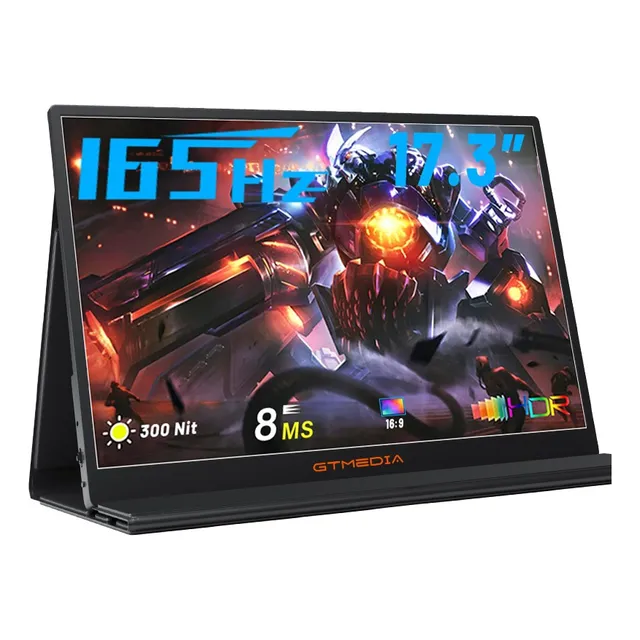 Monitor Gamer Portátil 17.3  Para Ps5/xbox/switch 144hz