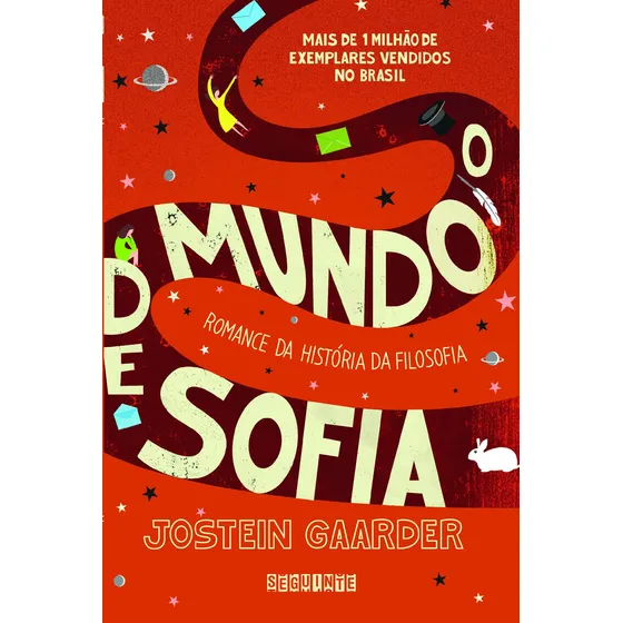 O mundo de Sofia, de Gaarder, Jostein. Editorial Editora Schwarcz SA, capa mole em português, 2012