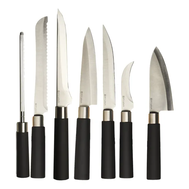 Clarín Colección Grandes Chef Set De 7 Cuchillos      