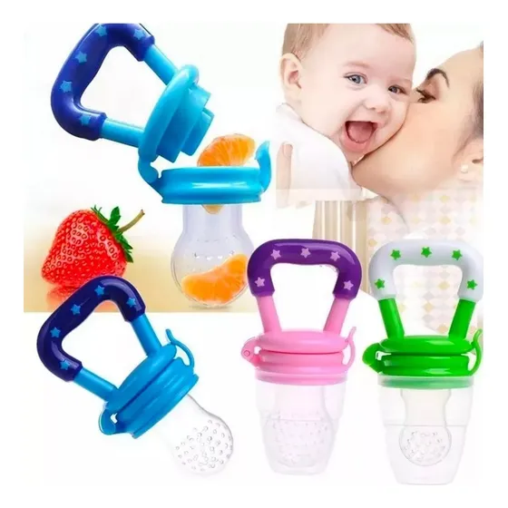 Chupete Silicona Para Fruta Bebes Alimentación Mordillo