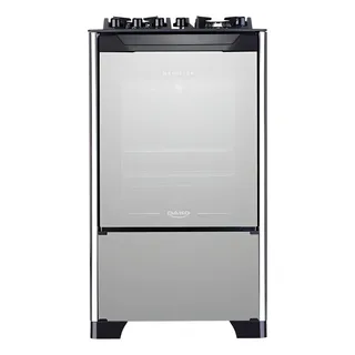 FogĂŁo 4 Bocas Preto Com Frente Em Vidro Espelhado E Mesa De Vidro Dako Magister Style Porta Cega E Forno De 60l FogĂŁo 4 Bocas Preto Com Frente Em Vidro Espelhado E Mesa De Vidro Dako Magister Style Porta Cega E Forno De 60l