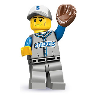 Lego Series 10 - Figura De Campo De Béisbol Lego Series 10 - Figura De Campo De Béisbol