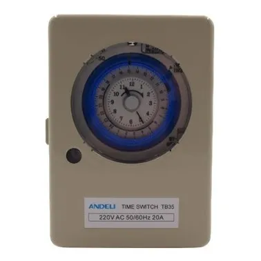 Programador Horario Analogico 220v 10a 24 Tb-35 24 Hrs